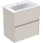 Ifö badmøbelsæt Sense Modern sand 2 skuffer 61 cm