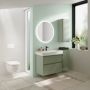 Geberit betjeningsplade Sigma40 rund mat hvid