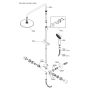Damixa brusesystem Damixa krom 120x80 cm