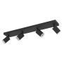 Eglo LED-spotskinne Melitello-Z sort L68 cm