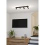 Eglo LED-spotskinne Melitello-Z sort L68 cm