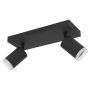 Eglo LED-spotskinne Melitello-Z sort L25 cm