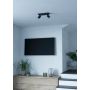 Eglo LED-spotskinne Melitello-Z sort L25 cm