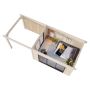 Palmako udestue Grace Slide Plus ubehandlet 11,2+8,2 m²