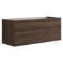 Scanbad underskab med vask Delta/Micca brun eg m/greb 120x45,5 cm