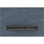 Geberit betjeningsplade rund Sigma 50 mustang skifer sort