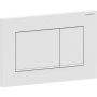 Geberit betjeningsplade Sigma 20 square hvid mat