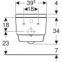 Geberit douchetoilet AquaClean Mera Classic hvid