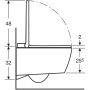 Geberit douchetoilet AquaClean Sela square hvid