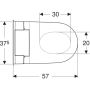 Geberit douchetoilet AquaClean Sela krom