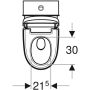 Geberit gulvstående douchetoilet AquaClean Mera Classic hvid