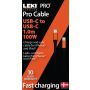 Leki bycph kabel Pro USB-C til USB-C 1m