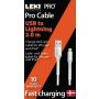 Leki bycph kabel Pro USB til lightning 2m