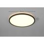 Trio loftlampe Reality Joko LED sort Ø42 cm