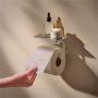 Hansgrohe toiletrulleholder m. hylde Addstoris S krom