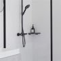 Hansgrohe brusehylde Addstoris mat sort