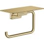 Hansgrohe toiletrulleholder m. hylde Addstoris bronze
