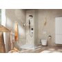Hansgrohe toiletrulleholder m. hylde Addstoris mat sort