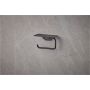 Hansgrohe toiletrulleholder m. hylde Addstoris mat sort