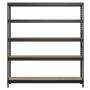 Regalux tunglastreol Atlas 160 Neo 180x160x40 cm sort 