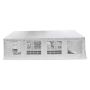 Partytelt 4x8 m hvid PE
