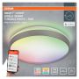 Osram loftlampe Smart+ Matter Gisela sølv LED Ø38,5 cm