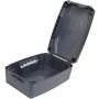 Safety box stor IP54 sort 34,5x23x12,5 cm