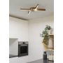 Eglo loftlampe Folcino-Z sort/bronze LED L64 cm