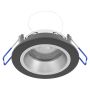 Eglo indbygningsspot Yebra-ZM sort LED Ø8,7 cm