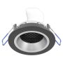 Eglo indbygningsspot Yebra-ZM sort LED Ø8,7 cm