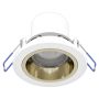 Eglo indbygningsspot Yebra-ZM hvid LED Ø8,7 cm