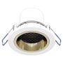 Eglo indbygningsspot Yebra-ZM hvid LED Ø8,7 cm
