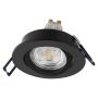 Osram indbygningsspot Smart Mat Spot GU10 sort Ø8,5 cm
