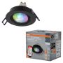 Osram indbygningsspot Smart Mat Spot GU10 sort Ø8,5 cm