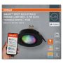 Osram indbygningsspot Smart Mat Spot GU10 sort Ø8,5 cm