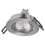 Osram indbygningsspot Smart Mat Spot GU10 nikkel Ø8,5 cm