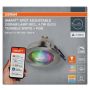 Osram indbygningsspot Smart Mat Spot GU10 nikkel Ø8,5 cm