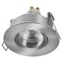 Osram indbygningsspot Smart Mat GU10 nikkel Ø8,5 cm