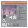 Osram indbygningsspot Smart Mat GU10 nikkel Ø8,5 cm