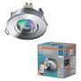 Osram indbygningsspot Smart Mat GU10 krom Ø8,5 cm