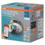 Osram indbygningsspot Smart Mat GU10 krom Ø8,5 cm