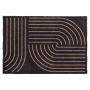 Dørmåtte Miabella sort linje 150x50 cm
