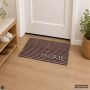 Dørmåtte Homedeco Welcome Home stribet 60x40 cm