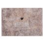 Dørmåtte Homedeco Welcome Home beige 60x40 cm