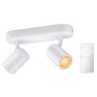 Philips spotskinne smart lighting X2 hvid GU10 L25 cm
