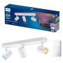 Philips spotskinne smart lighting X3 hvid GU10 L44 cm