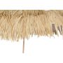 Strandparasol Ø180xH203 cm natur/teak look