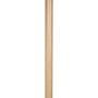 Strandparasol Ø180xH203 cm natur/teak look