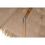 Strandparasol Ø180xH203 cm natur/teak look