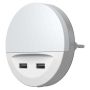 Osram vågelampe Lunetta USB 13 W hvid